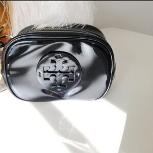 TORY BURCH Black Cosmetic Bag